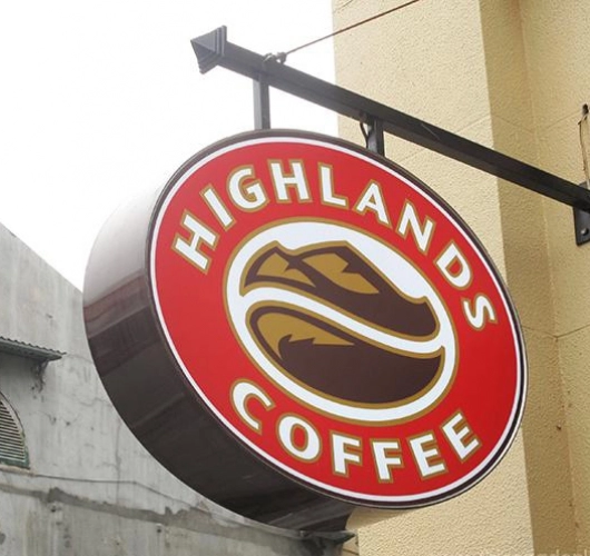 20+ Mẫu bảng hiệu hộp đèn cho quán cafe đẹp và hiện đại