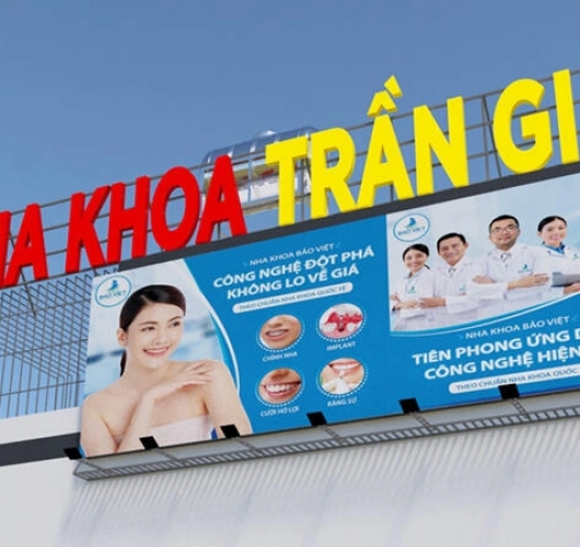 15+ Mẫu bảng hiệu hộp đèn nha khoa có thiết đẹp và nổi bật