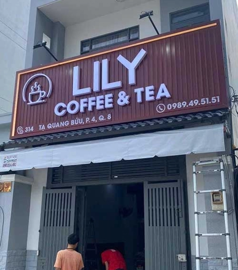 Kiểu biển bảng hiệu cho quán cafe được ưa chuộng hiện nay