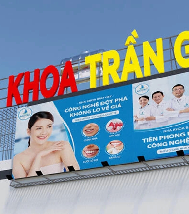 15+ Mẫu bảng hiệu hộp đèn nha khoa có thiết đẹp và nổi bật
