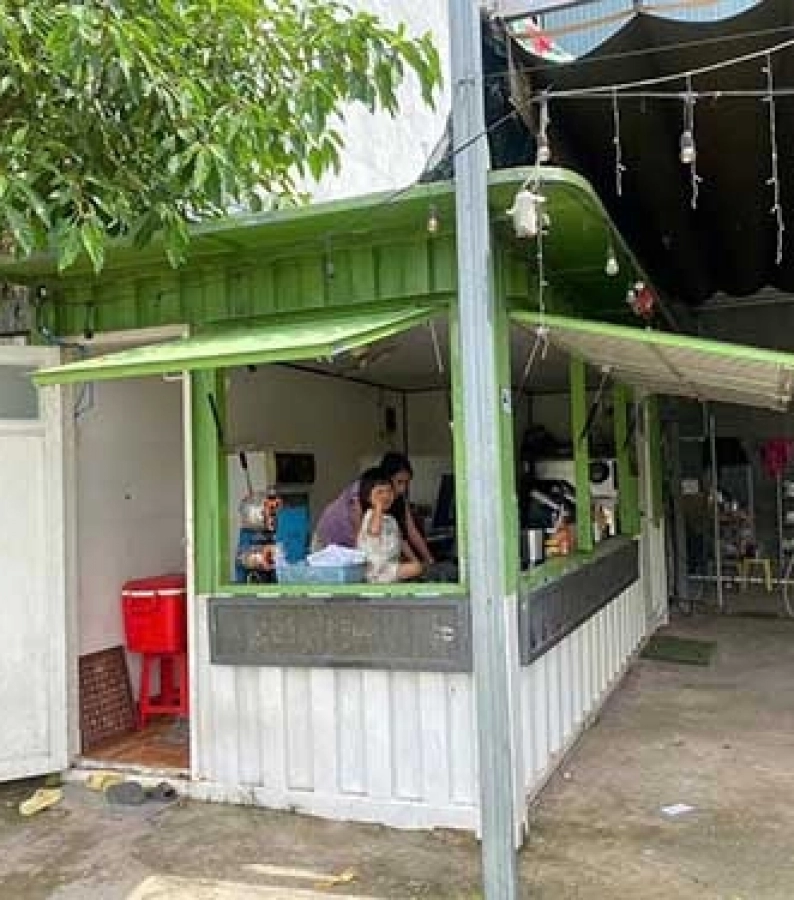 Mẫu Kiot Container