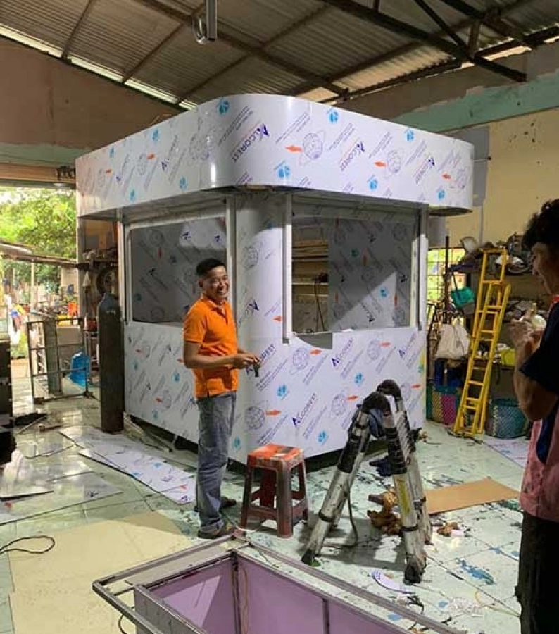 Mẫu Xe Bán Hàng Lưu Động Đẹp