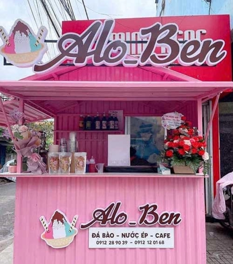 Xe Bán Đồ Ăn Vặt