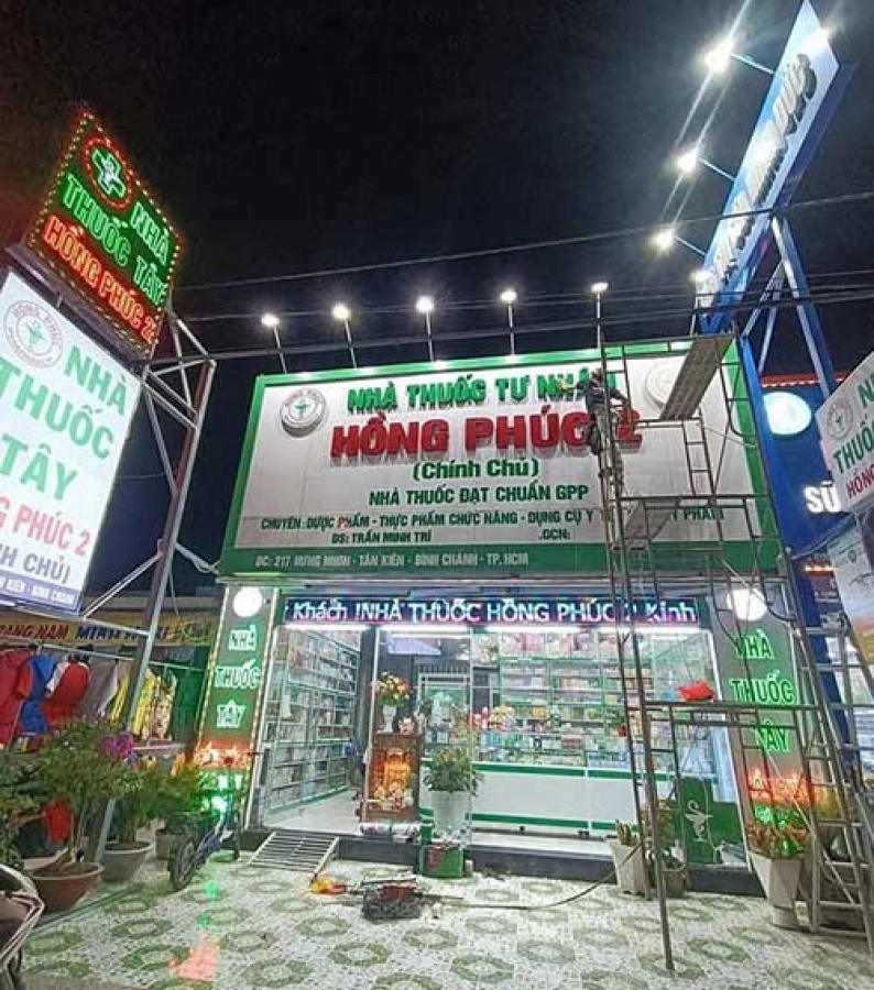 Quy Định Bảng Hiệu Quầy Thuốc