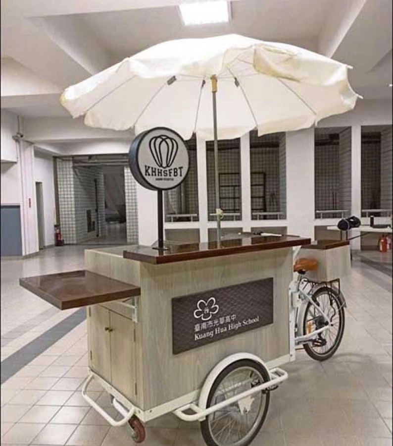 Mẫu Xe Bán Hàng Gấp Gọn Đẹp