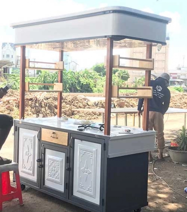 Xe bán hàng mini nhỏ gọn TPHCM