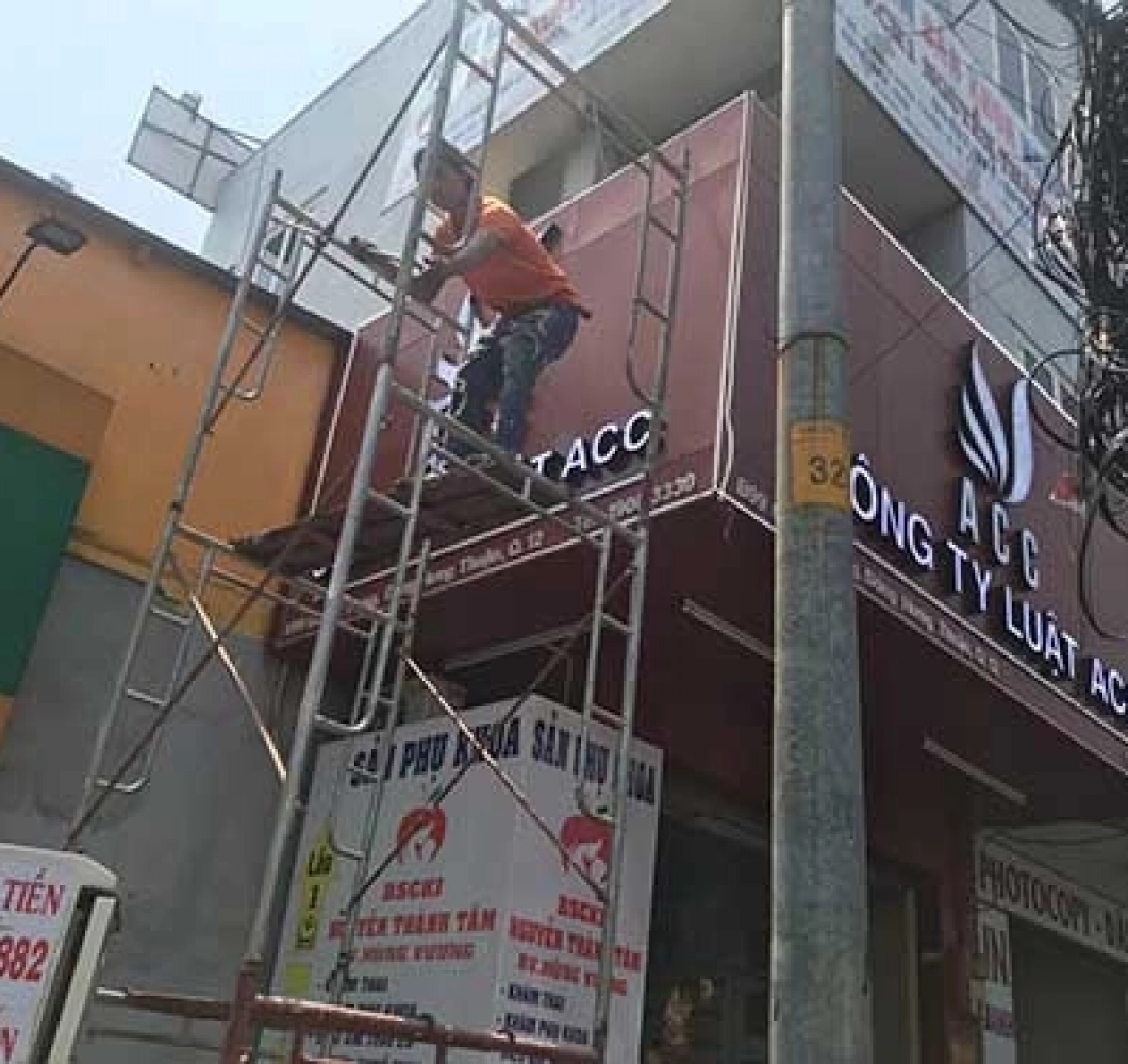 Tháo Dỡ Bảng Hiệu TPHCM