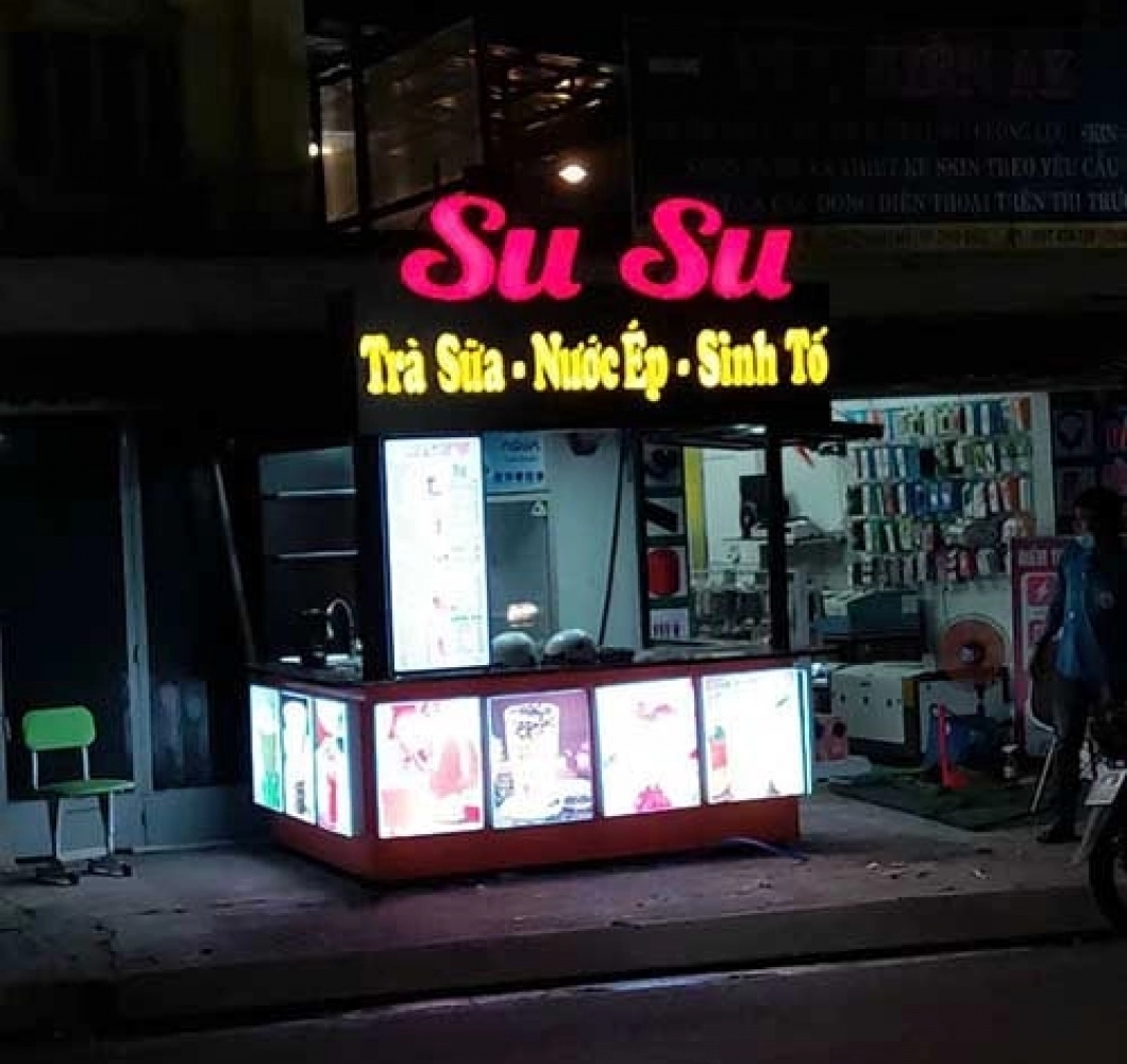 Kiot Trà Sữa Đẹp