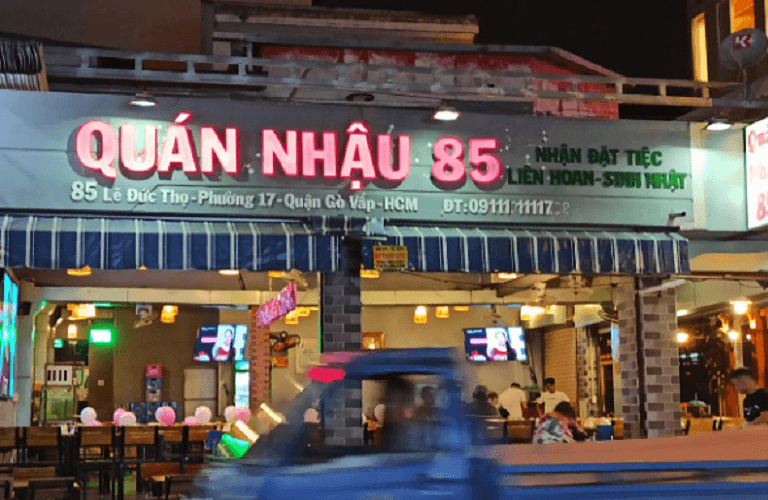 bảng hiệu quán nhậu